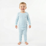 Seaside Stripe Bamboo Toddler Pajama Set