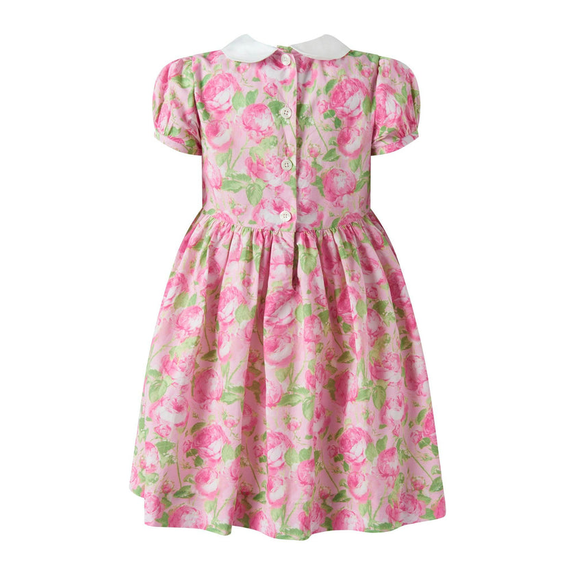 Classic Rose Smocked Dress