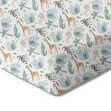 Organic Print Crib Sheet