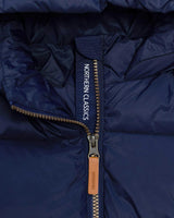 Kids Ultra Puff Coat in Navy Blue