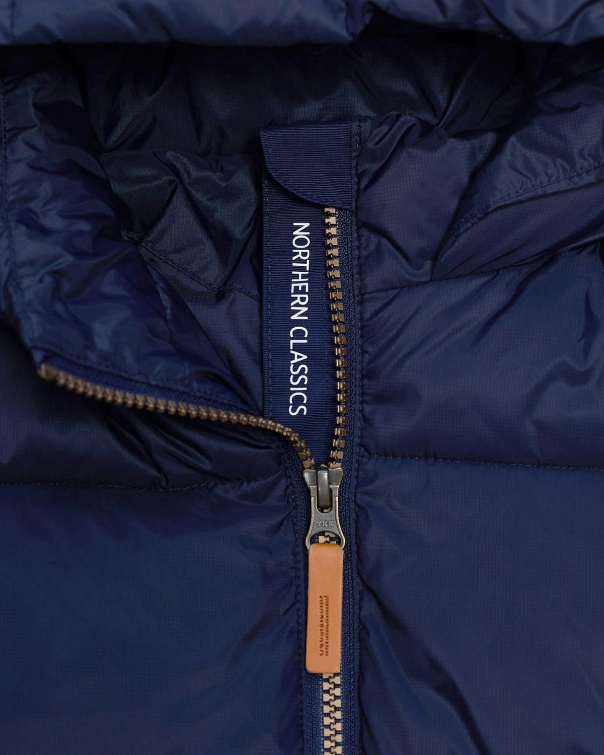 Kids Ultra Puff Coat in Navy Blue