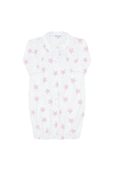 Pink Stars Print Converter Gown