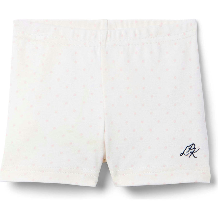 Arden Playground Shorts - Pink Polka Dot Print