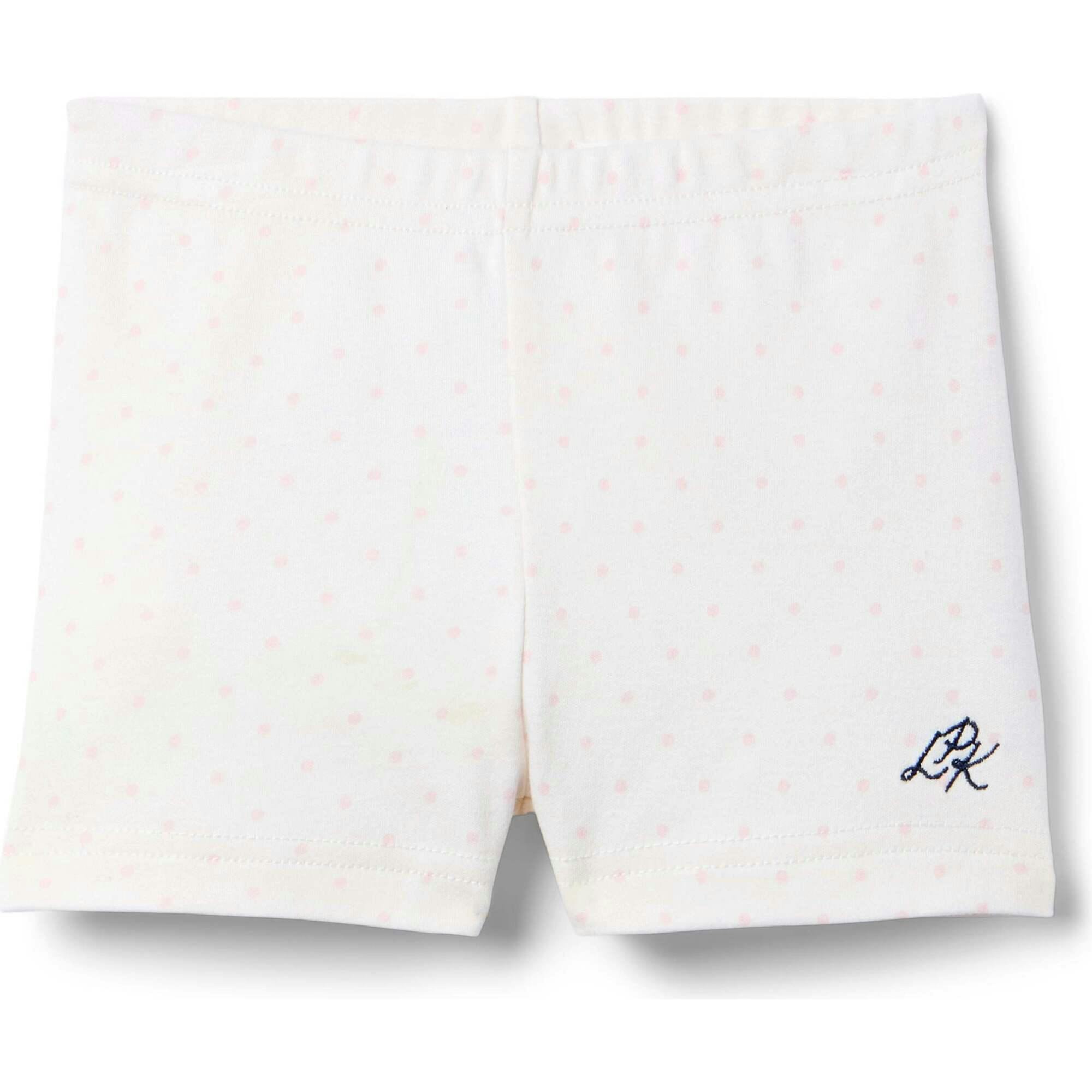 Arden Playground Shorts - Pink Polka Dot Print