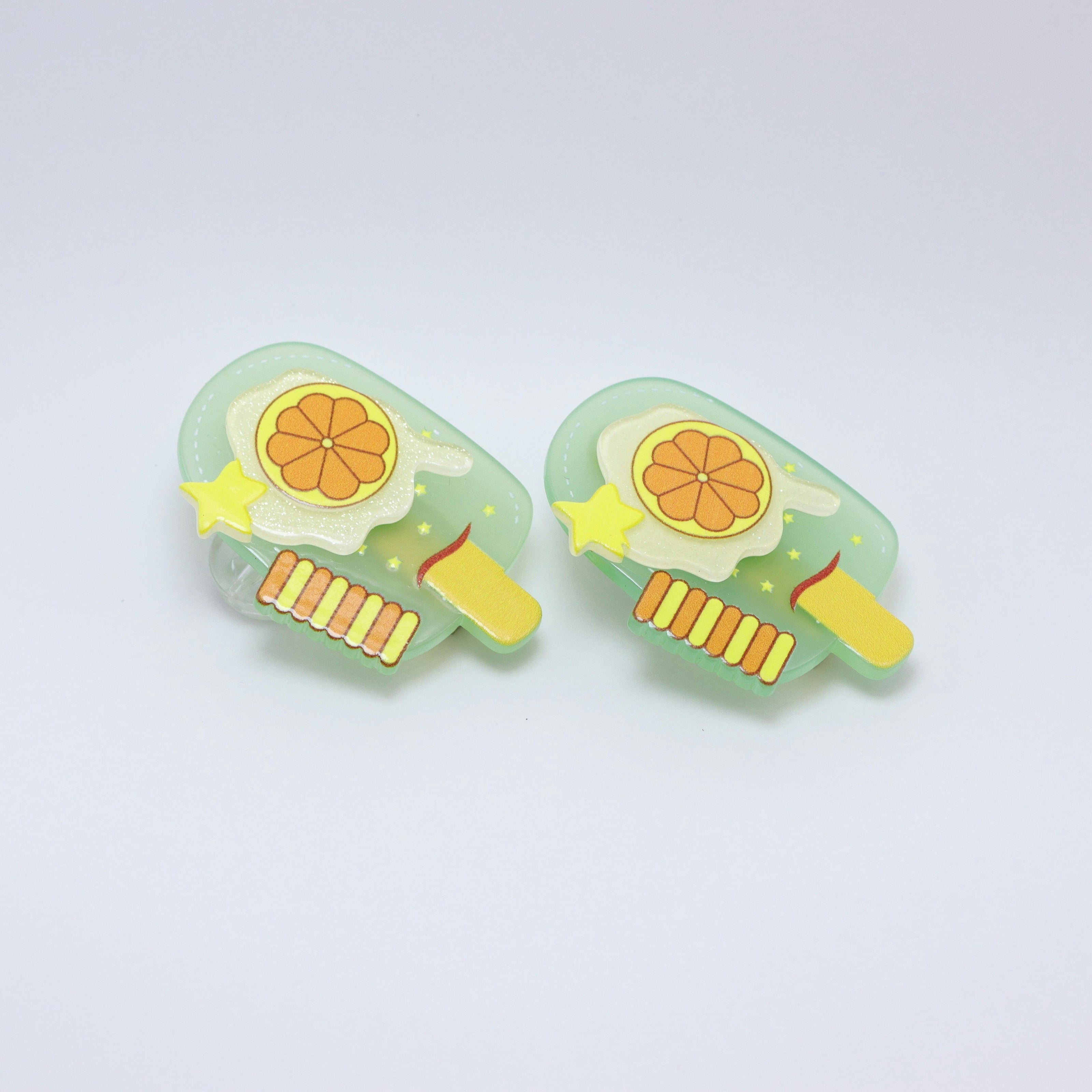 Summer Popsicles Hair Clips (Set of 2)