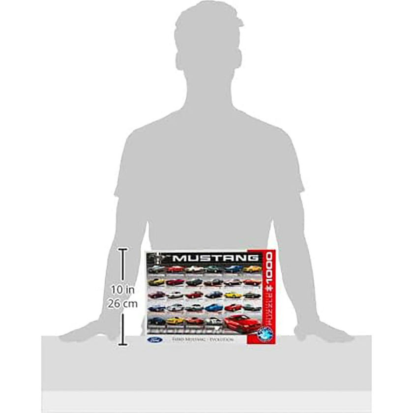 Evolution: Ford Mustang - 1000 pc Puzzle
