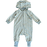 Baby Boy Terry Zip Romper