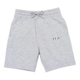 Grey Marl Logo Bermuda Shorts
