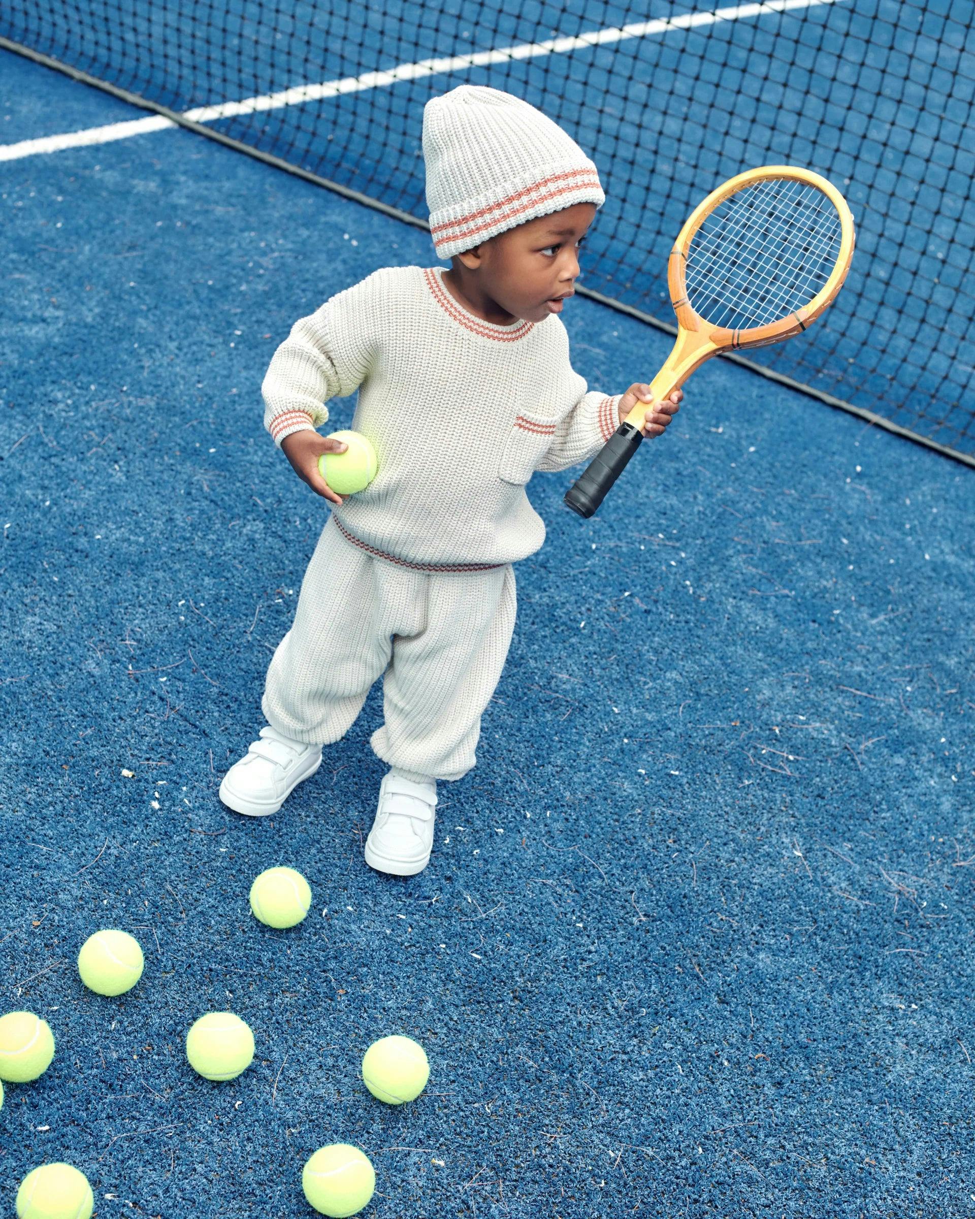 Beanie - Chunky Tennis