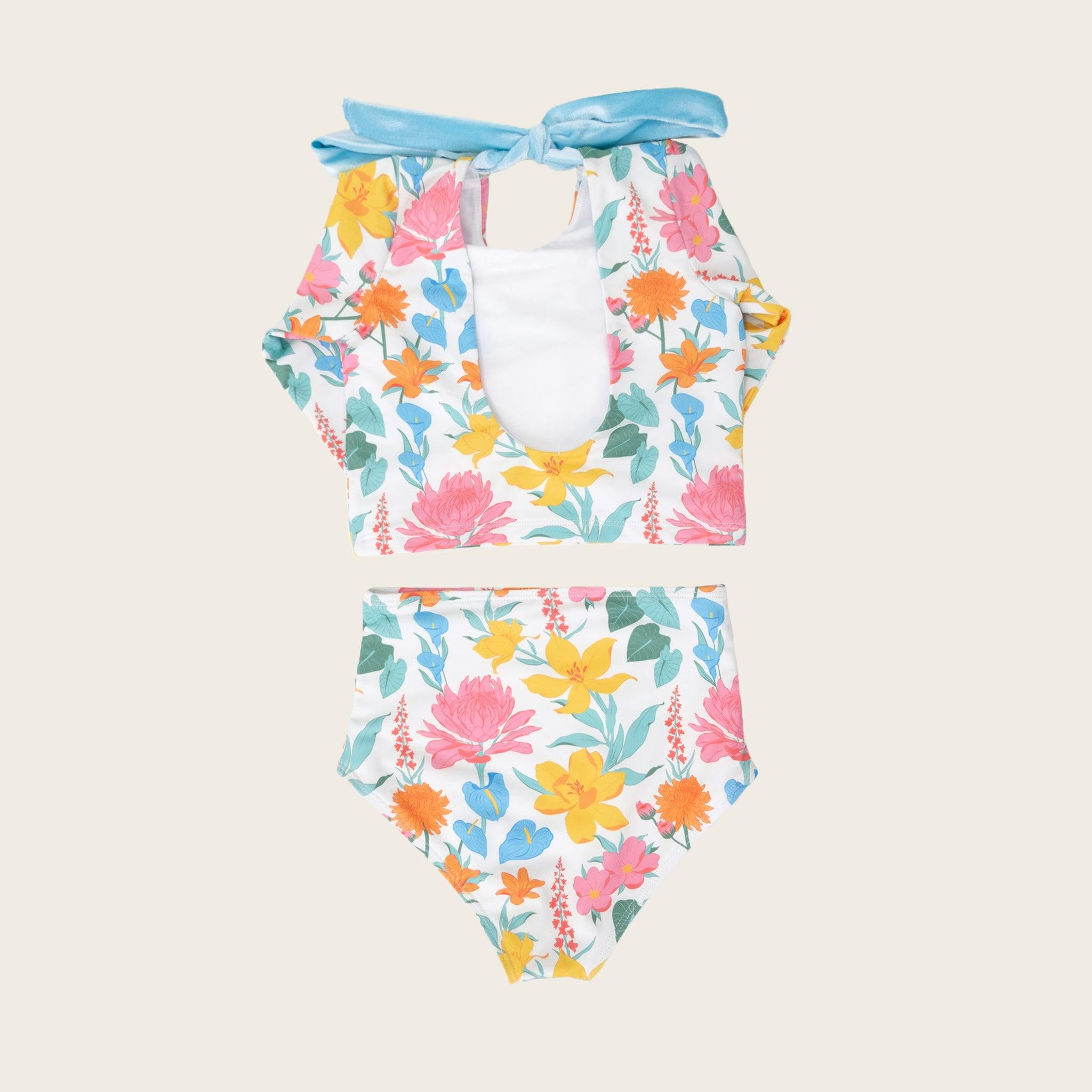 Coney Island Floral Two Piece Long Sleeve