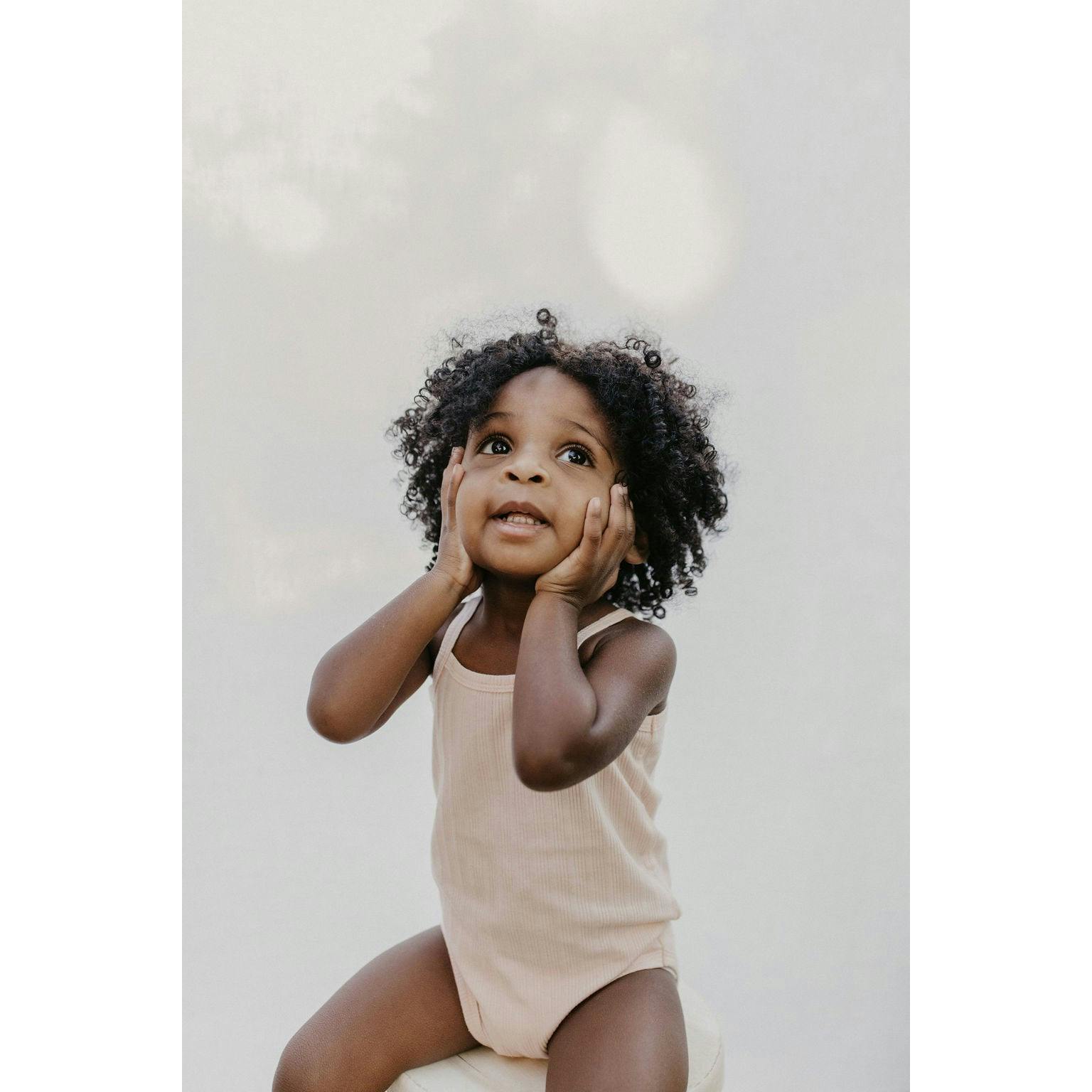 *Exclusive* Baby Girl Sleeveless 4pc Onesie Set