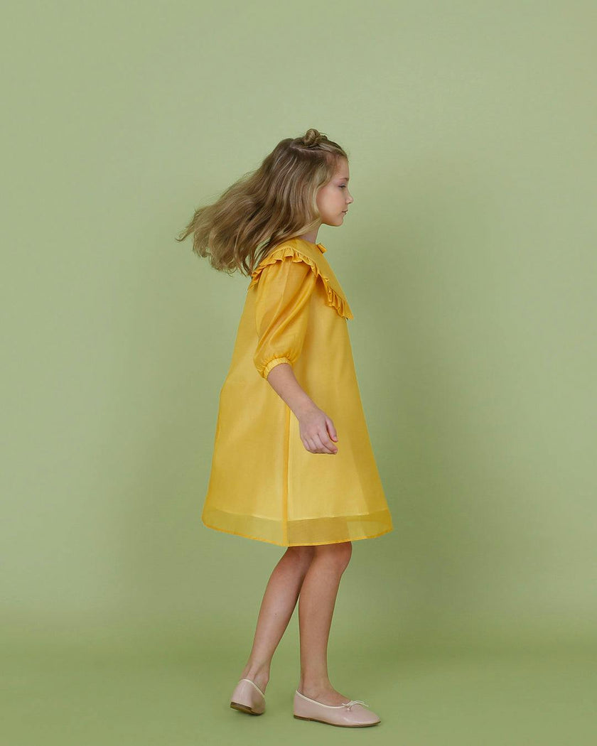 Avery dress (marigold organza)