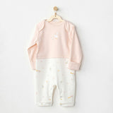 Pink Duck Colorblock Romper