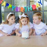Walker Boys' Short Set - Birthday Cake Blue