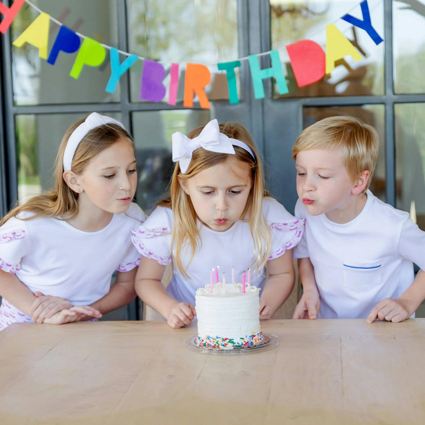 Winnie Girls' Skirt Set Birthday Cake Pink