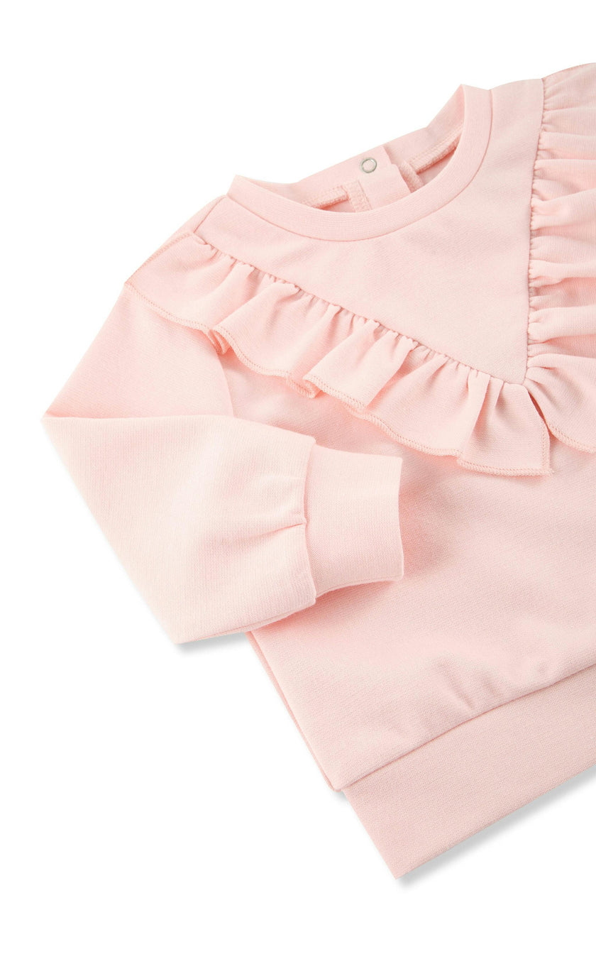 Ruffle Top With Flare Pant Set (12-24M)