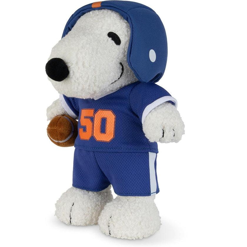 Plush Peanuts Snoopy American Football 9"