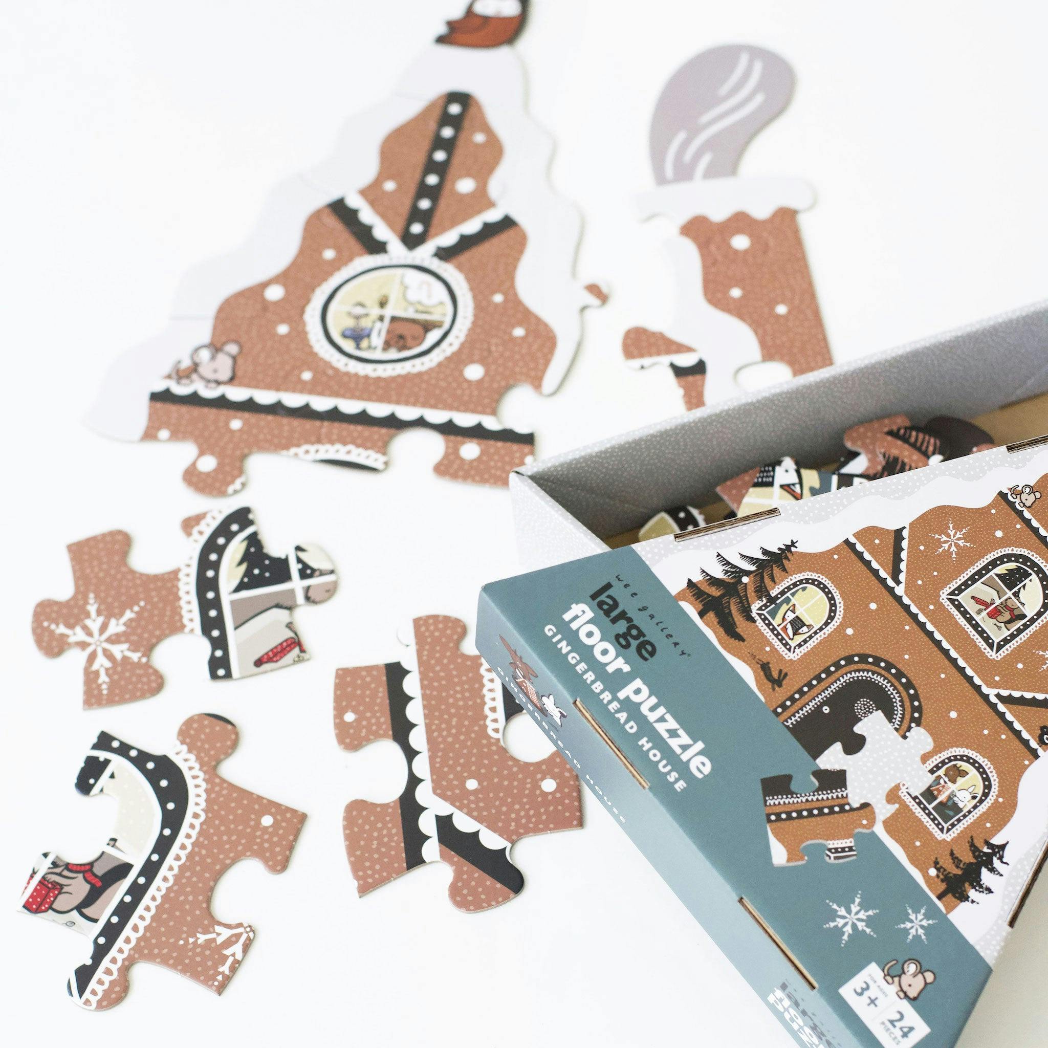 Wee Gallery Gingerbread House Puzzle