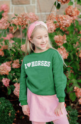 I Heart Horses Sweatshirt