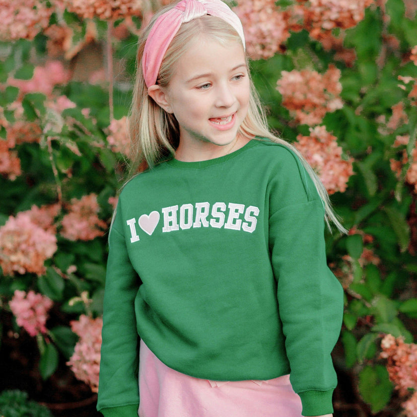 I Heart Horses Sweatshirt