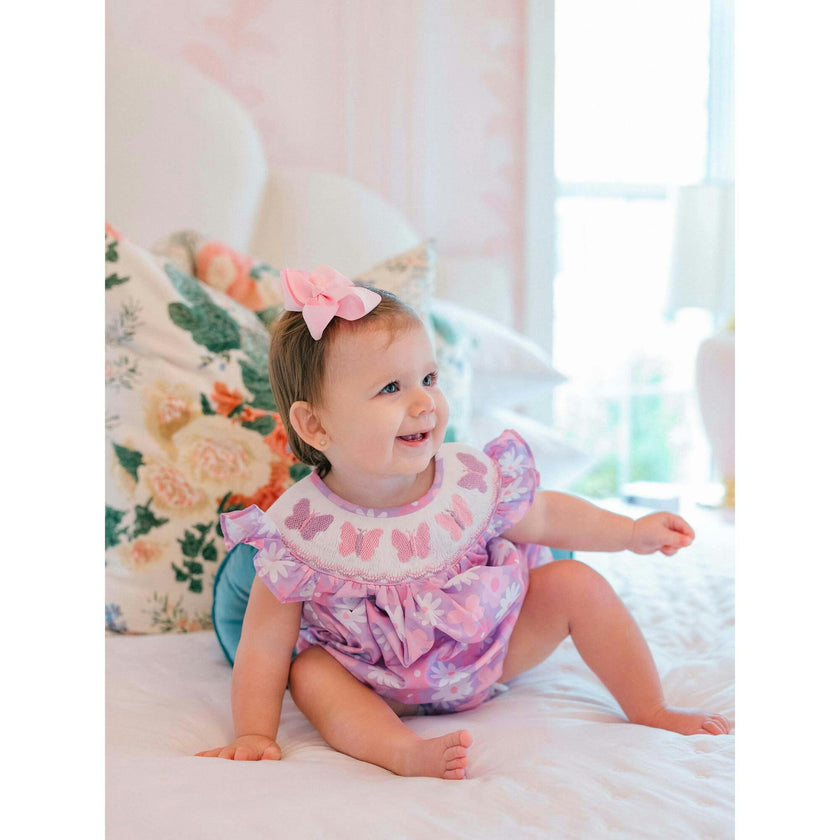Lucy Butterfly Smocked Bubble (FINAL SALE)