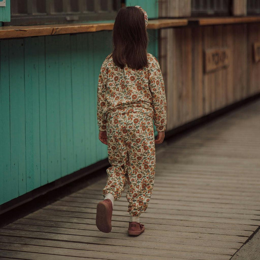 Tracksuit Pants | Organic Cotton Jersey - In Bloom