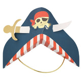 Blue Pirate Party Hats