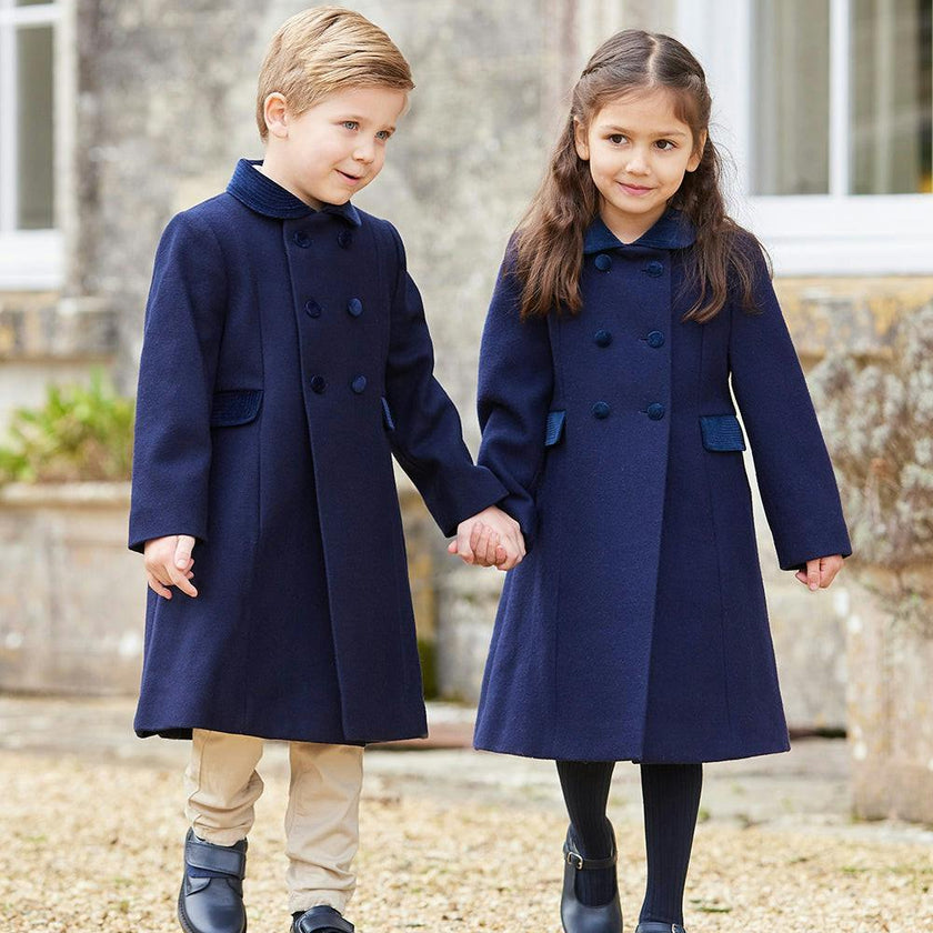 Classic Coat in Navy