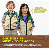 Nature Bound: Cargo Vest - Green & Khaki