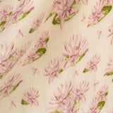 Water Lily Bamboo Muslin Two-Piece Burp Cloth Set