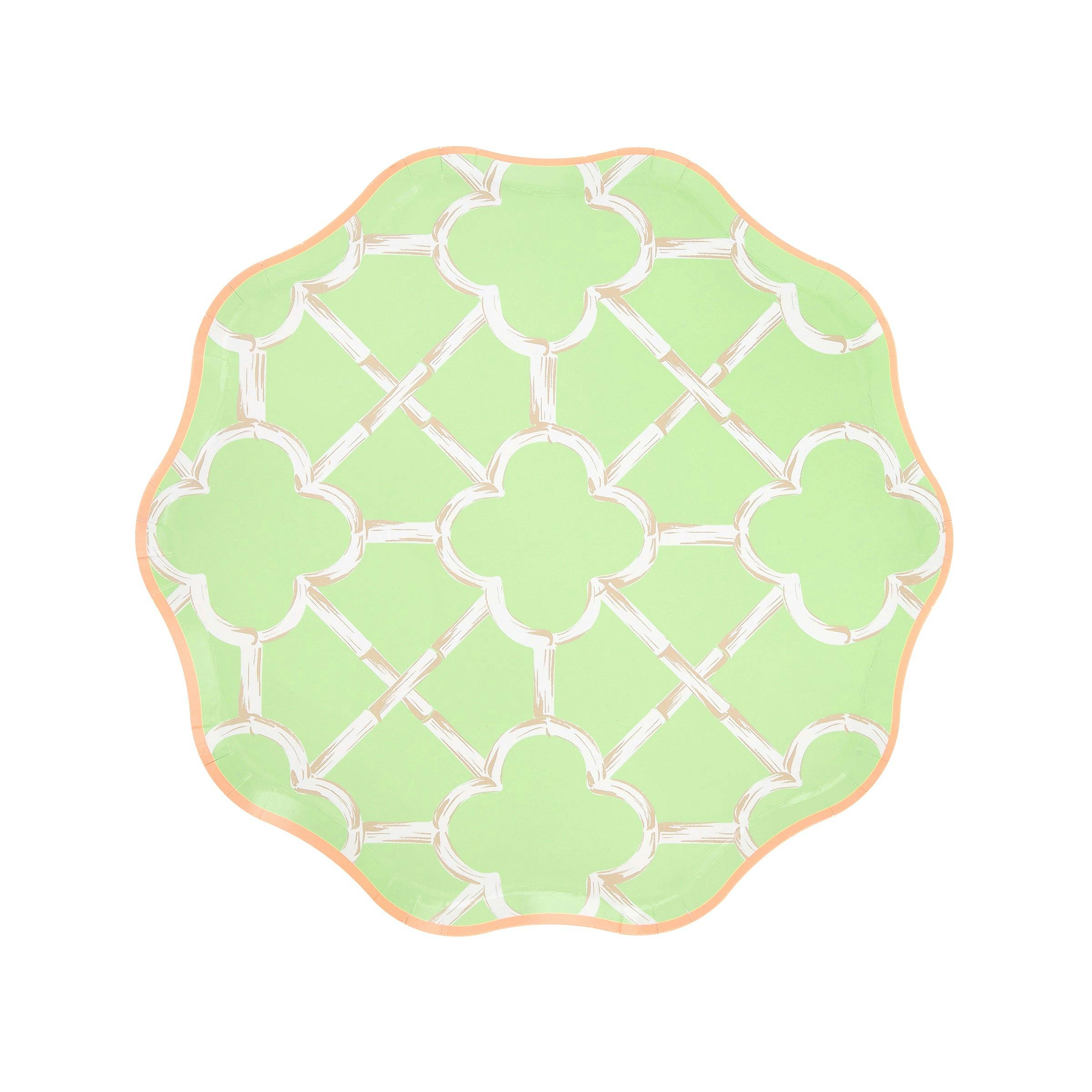 Bamboo Pattern Side Plates