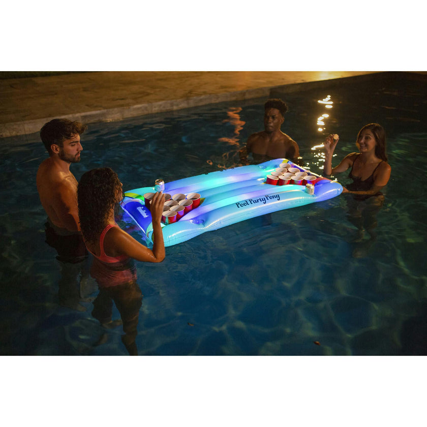 Illuminated LED Pool Party Pong