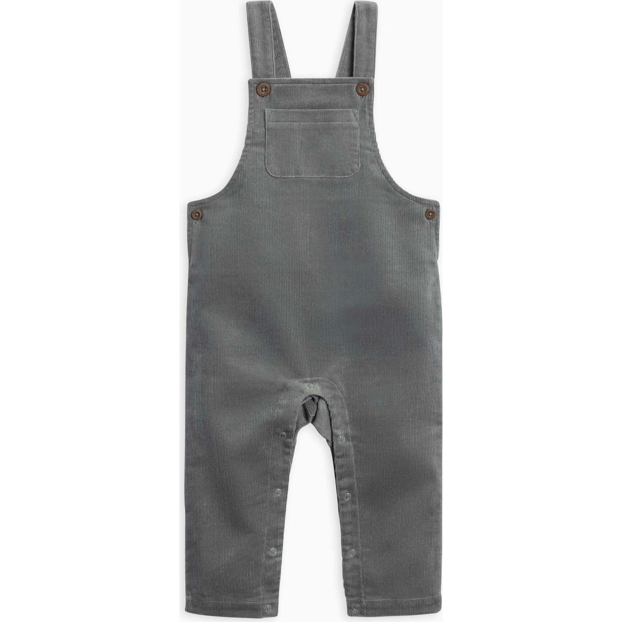 KENDI Remi Corduroy Overalls Taupe