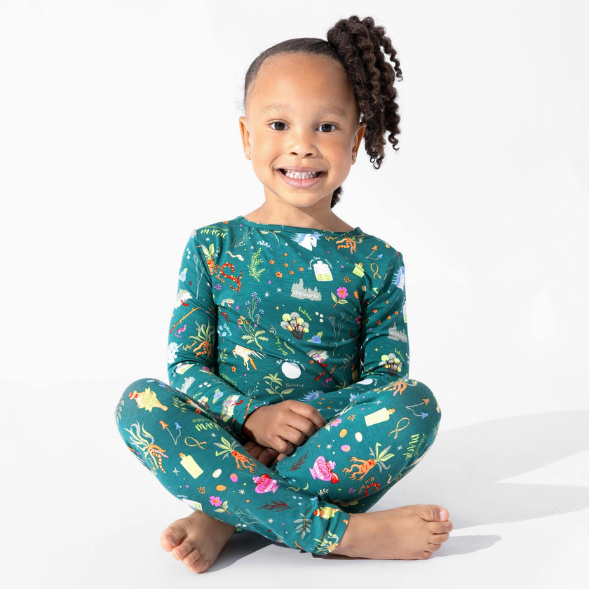 Mandrakes Potions & Herbs Bamboo Kids Pajamas