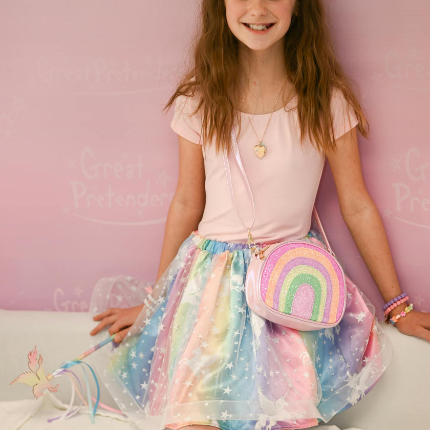 Enchanted Unicorn Skirt & Wand Set