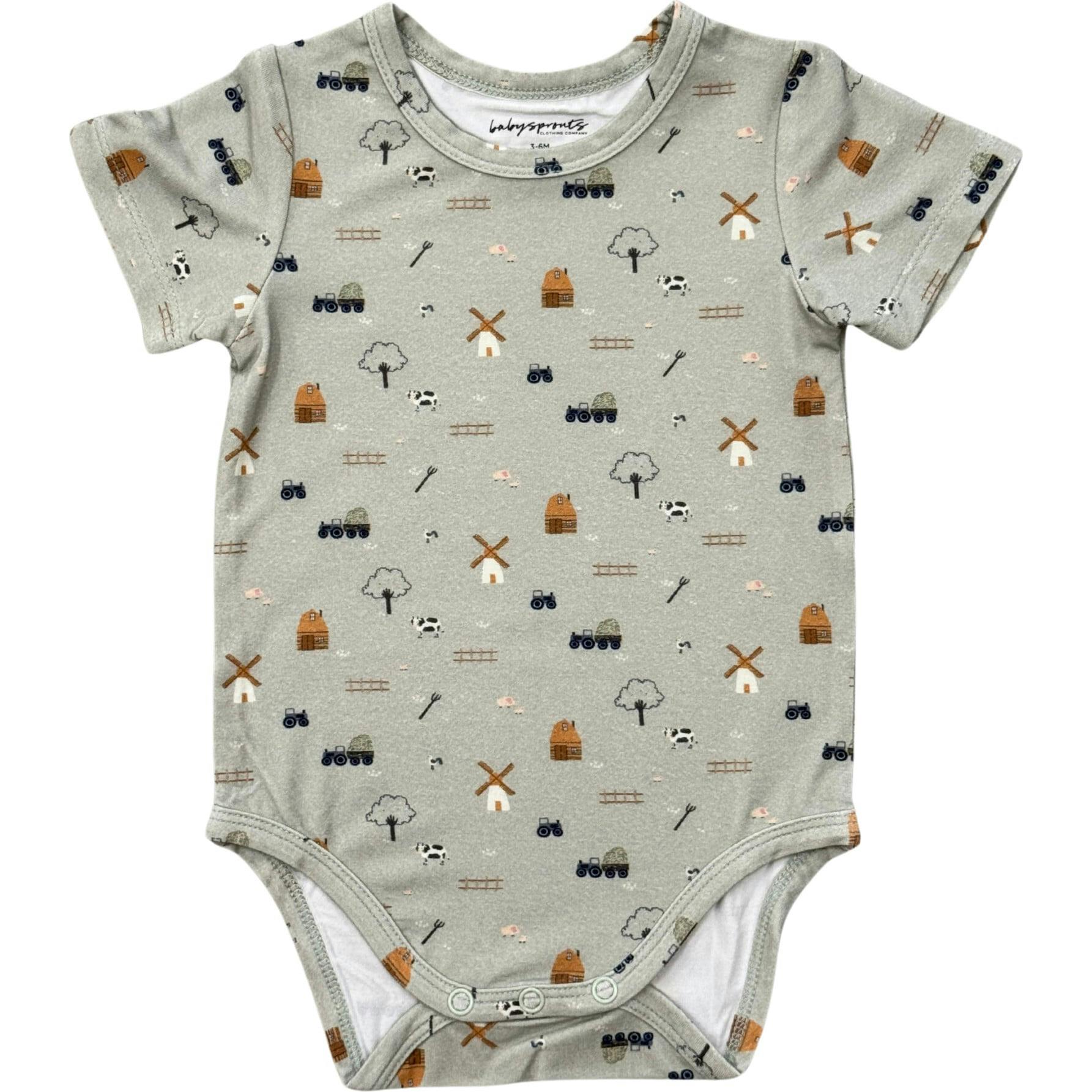 Baby Short Sleeve Bodysuit