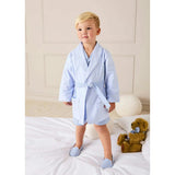 Barnaby Stripe Light Weight Dressing Gown in Blue (2-10yrs)