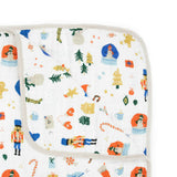 Original Cotton Muslin Quilt - Christmas Time