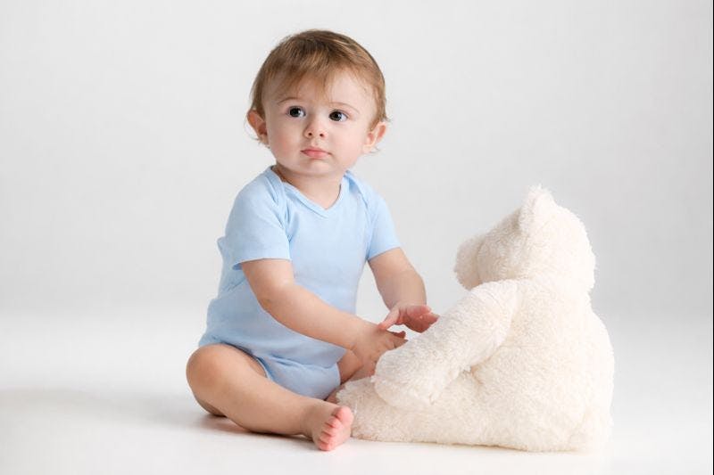 Magnetic Baby Bodysuit 2-Pack - Blue
