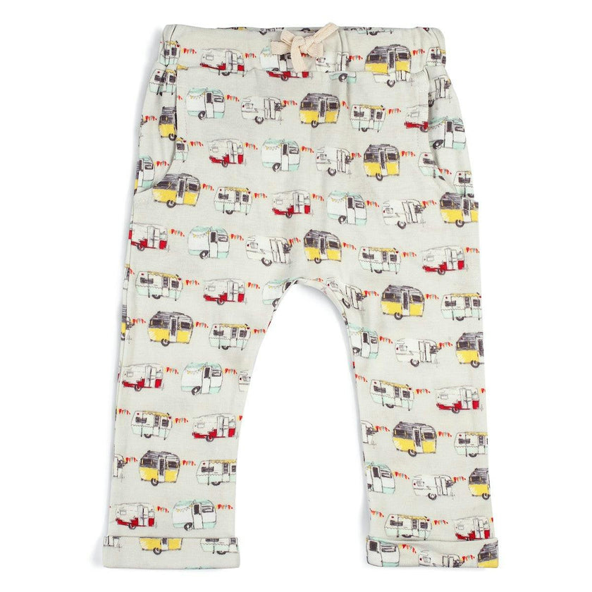 Vintage Trailers Organic Cotton Baby Jogger Pants
