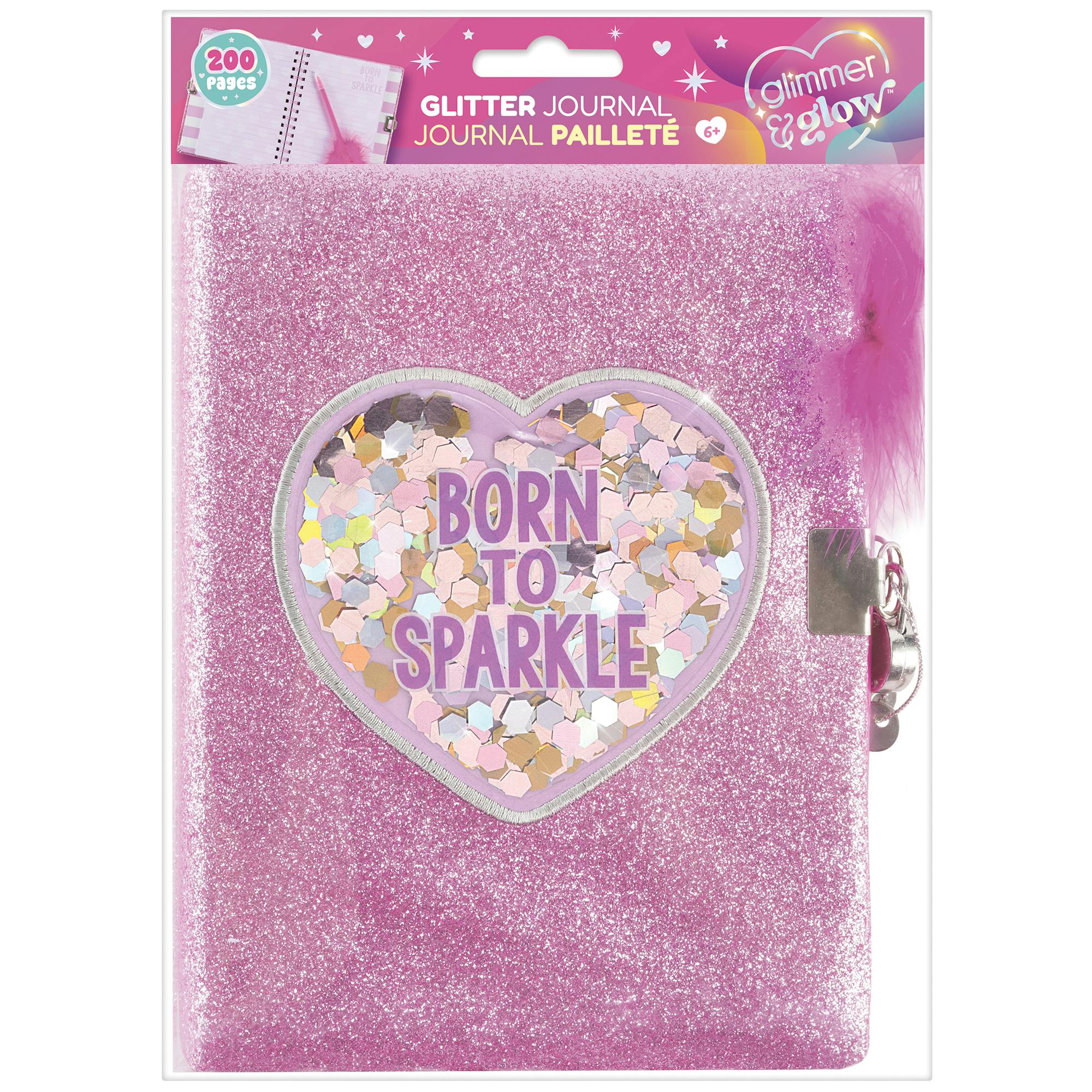 G&G: Locking Journal Set - Born To Sparkle Glitter