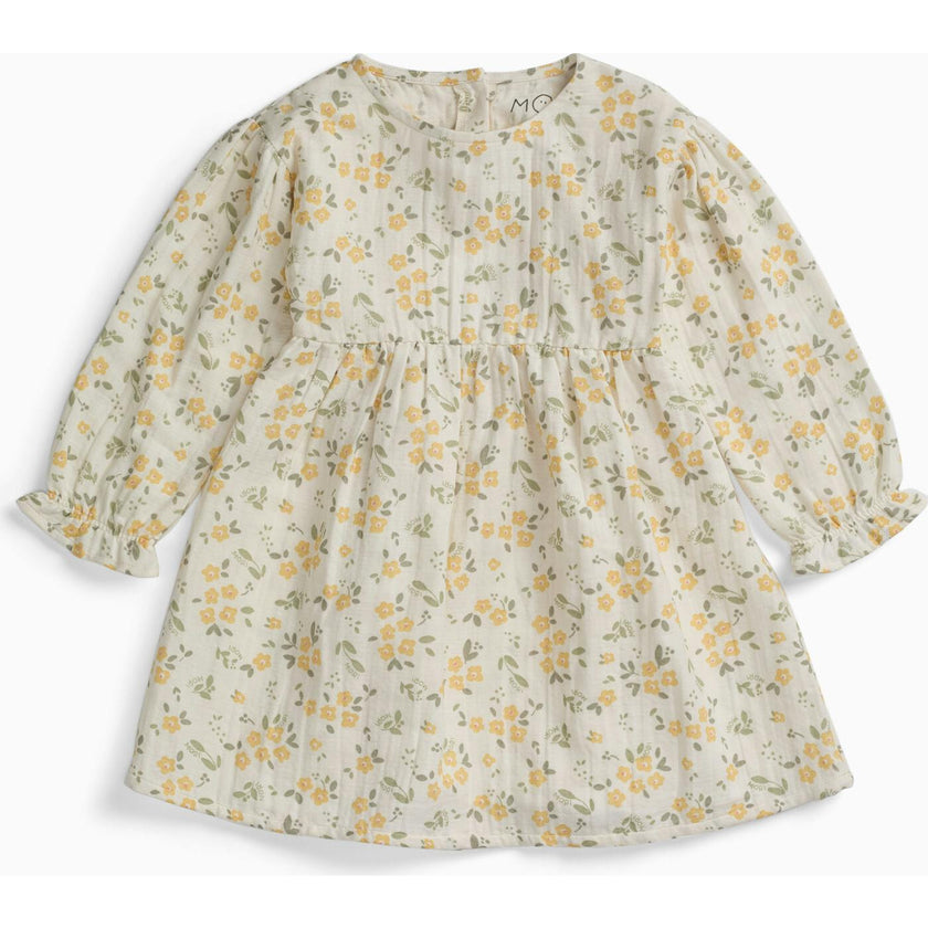 Floral Muslin Dress