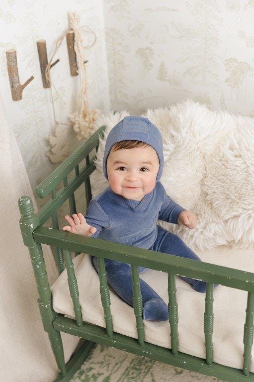 Precious Moments Footie & Hat Set