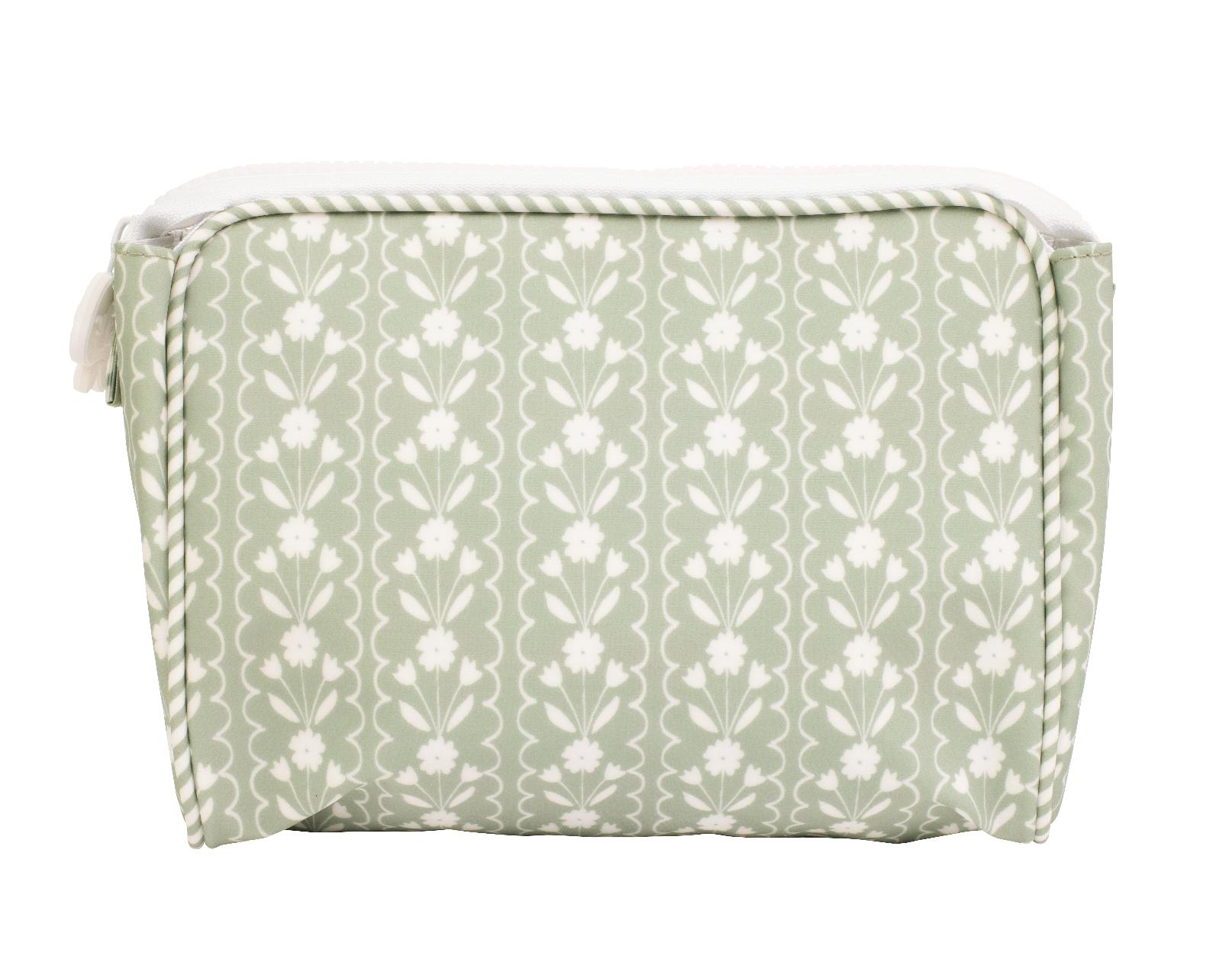 The Go Bag in Sage Floral