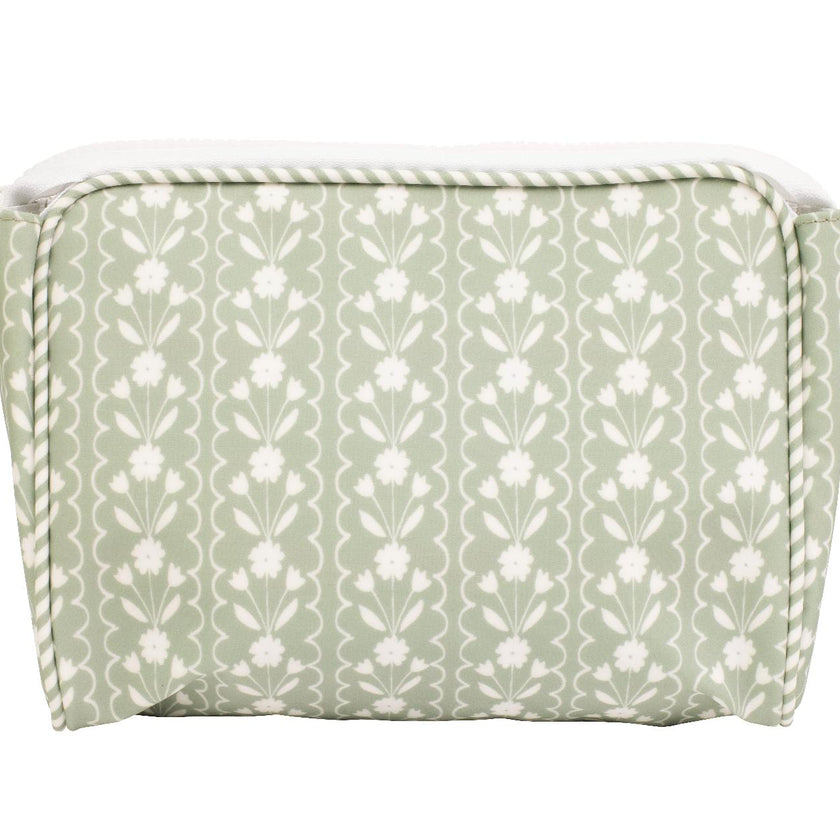 The Go Bag in Sage Floral