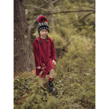 Corduroy And French Terry Dress
