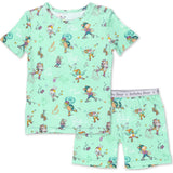 Roller Pet Pals Bamboo Kids Pajama Short Set