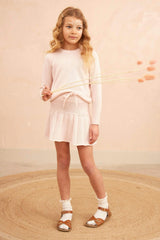 Pleated Tennis Skirt | Blush