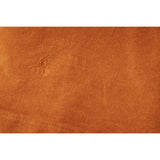 Organic Cotton Velvet Dress, Raw Sienna