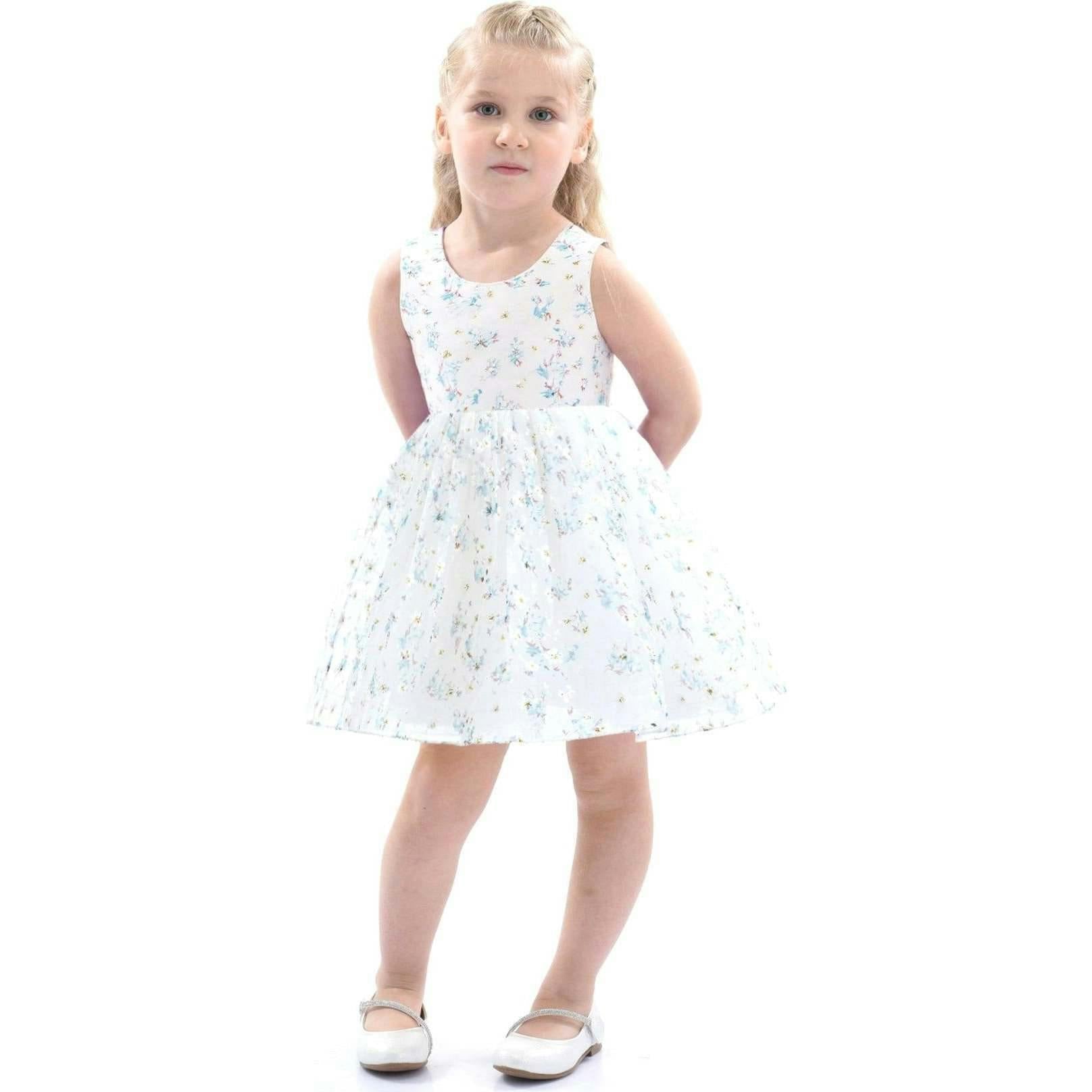 Floral Print Bow Dress